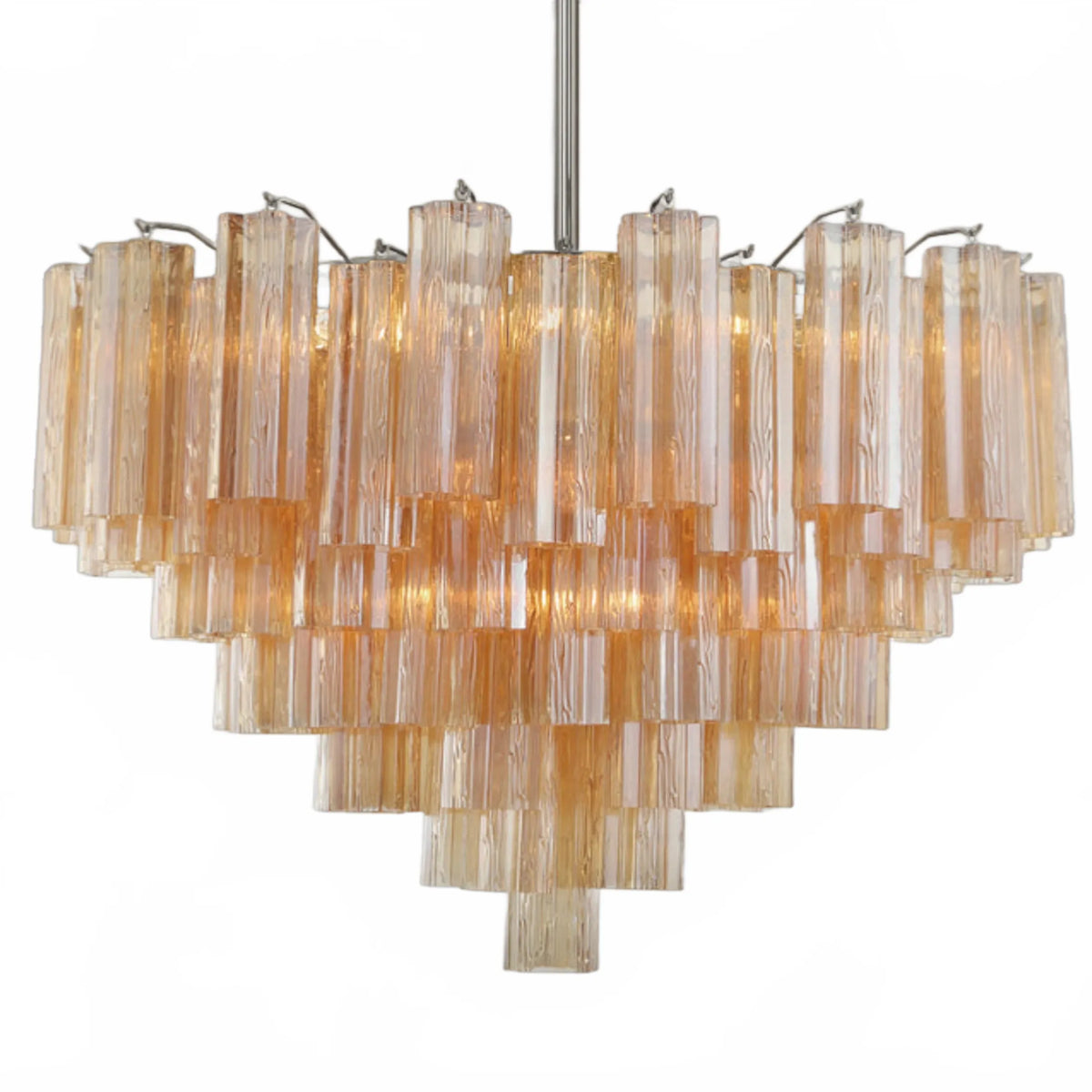 Adois Glass Multi-layer Round Chandelier