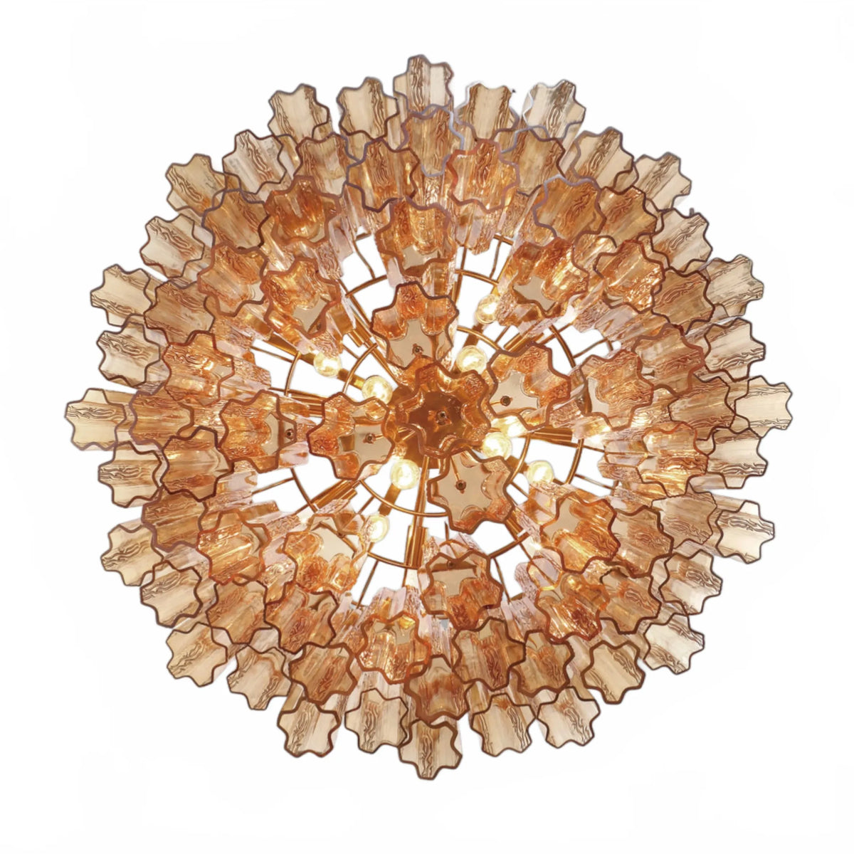 Adois Glass Multi-layer Round Chandelier