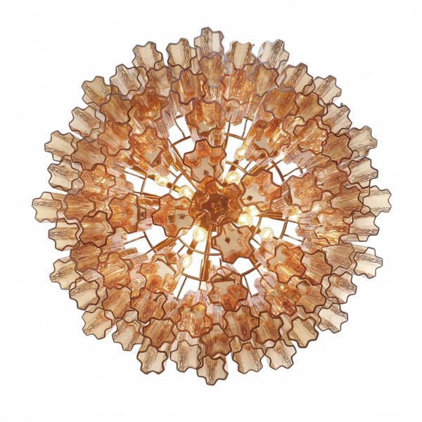 Adois Glass Multi-layer Round Chandelier