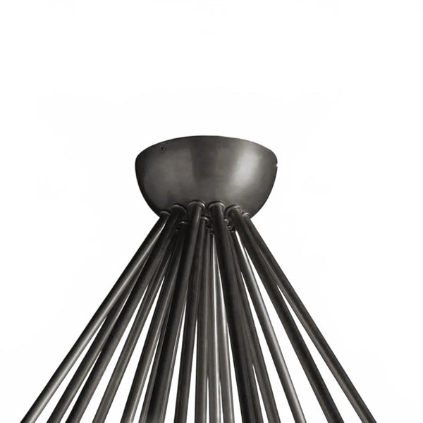 Orbital Cristal Glass Flushmount