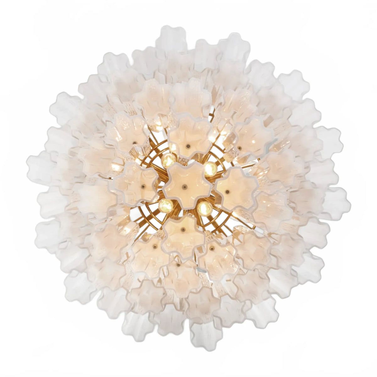 Adois Glass Multi-layer Round Chandelier