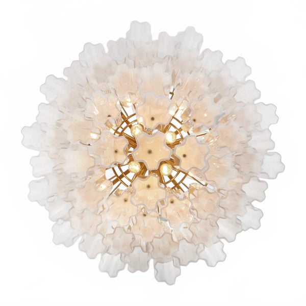 Adois Glass Multi-layer Round Chandelier