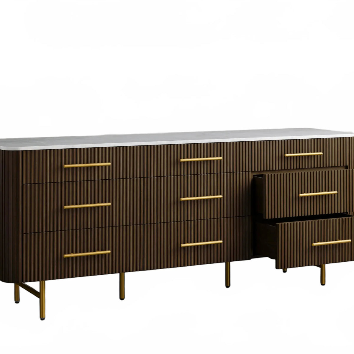 Rolphin Nine-Drawer Dresser