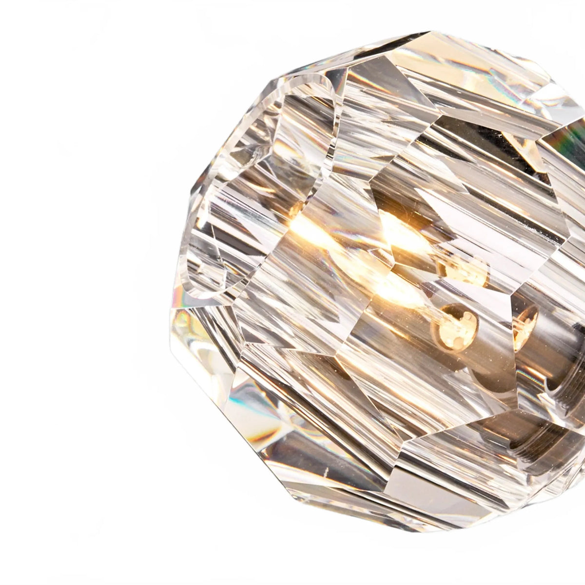 Orbital Cristal Glass Rod Pendant