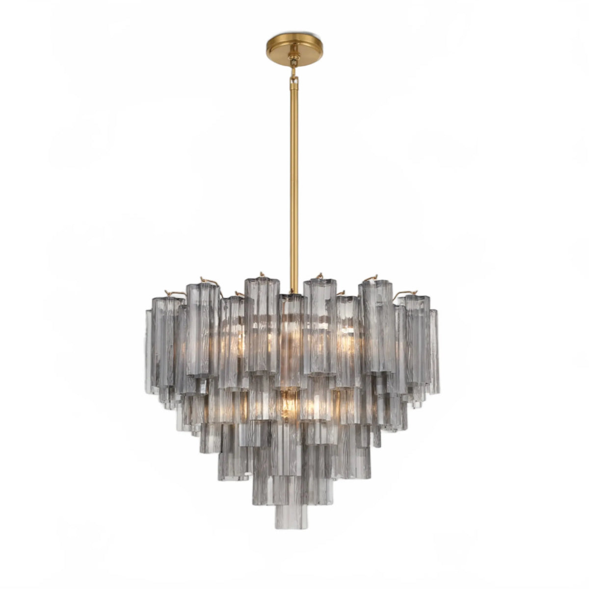 Adois Glass Multi-layer Round Chandelier