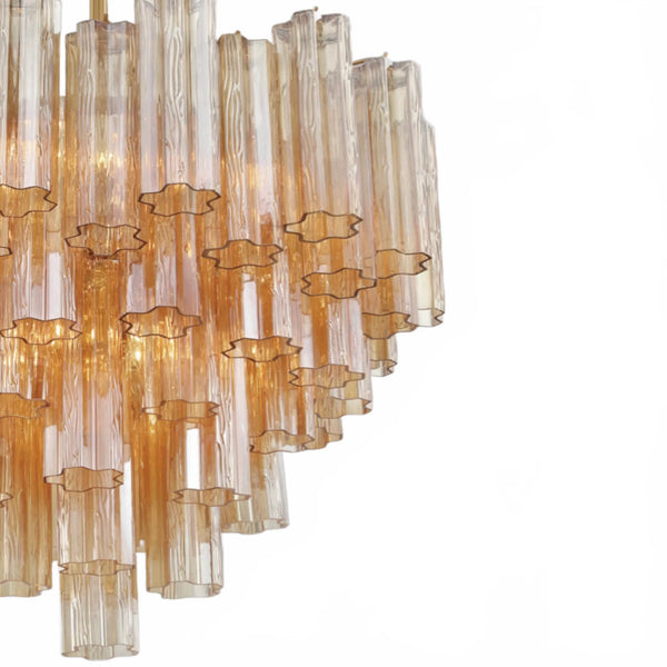 Adois Glass Multi-layer Round Chandelier