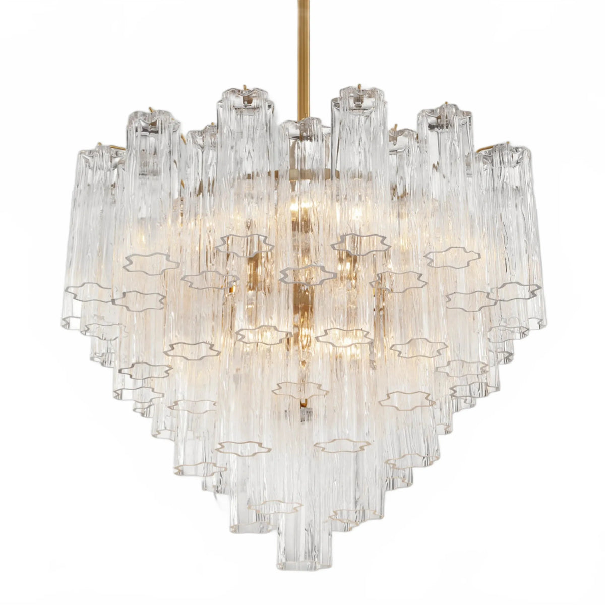 Adois Glass Multi-layer Round Chandelier