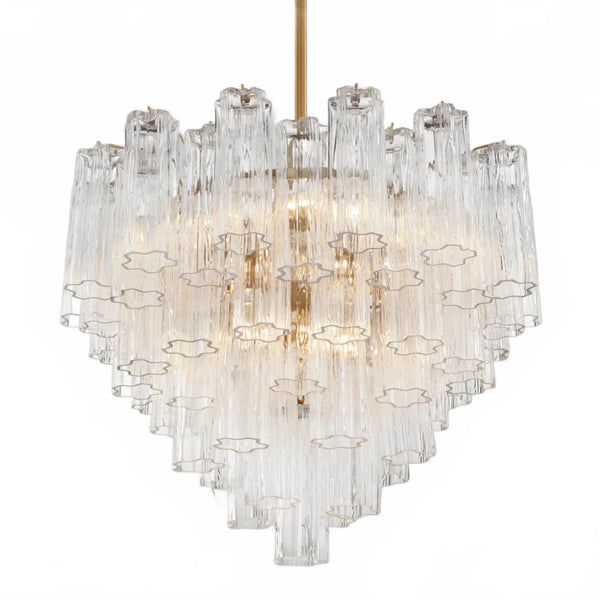 Adois Glass Multi-layer Round Chandelier