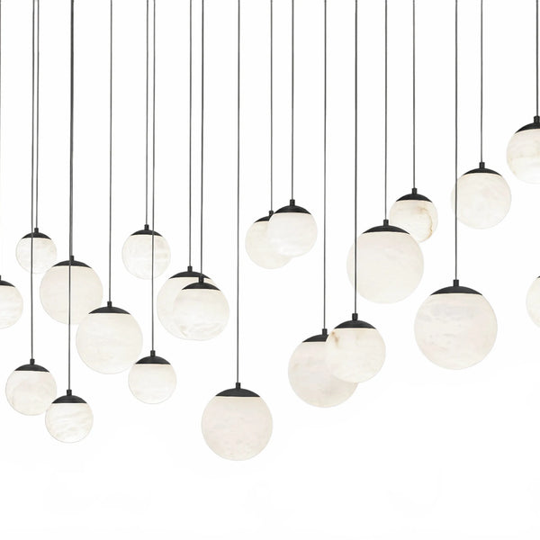 Alien Alabaster Linear Chandelier