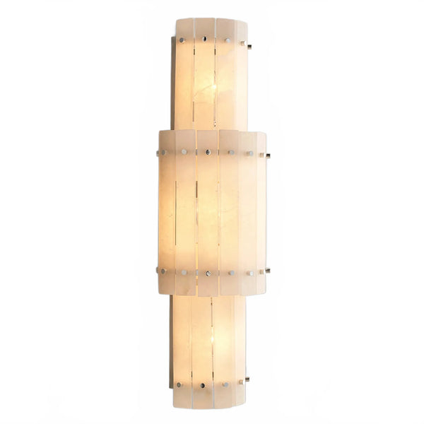 Royce Alabaster Grand Round Sconce