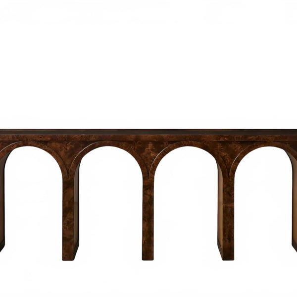 Hottiy Burl Console Table