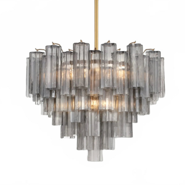 Adois Glass Multi-layer Round Chandelier
