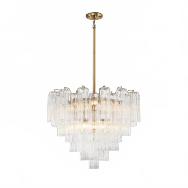 Adois Glass Multi-layer Round Chandelier