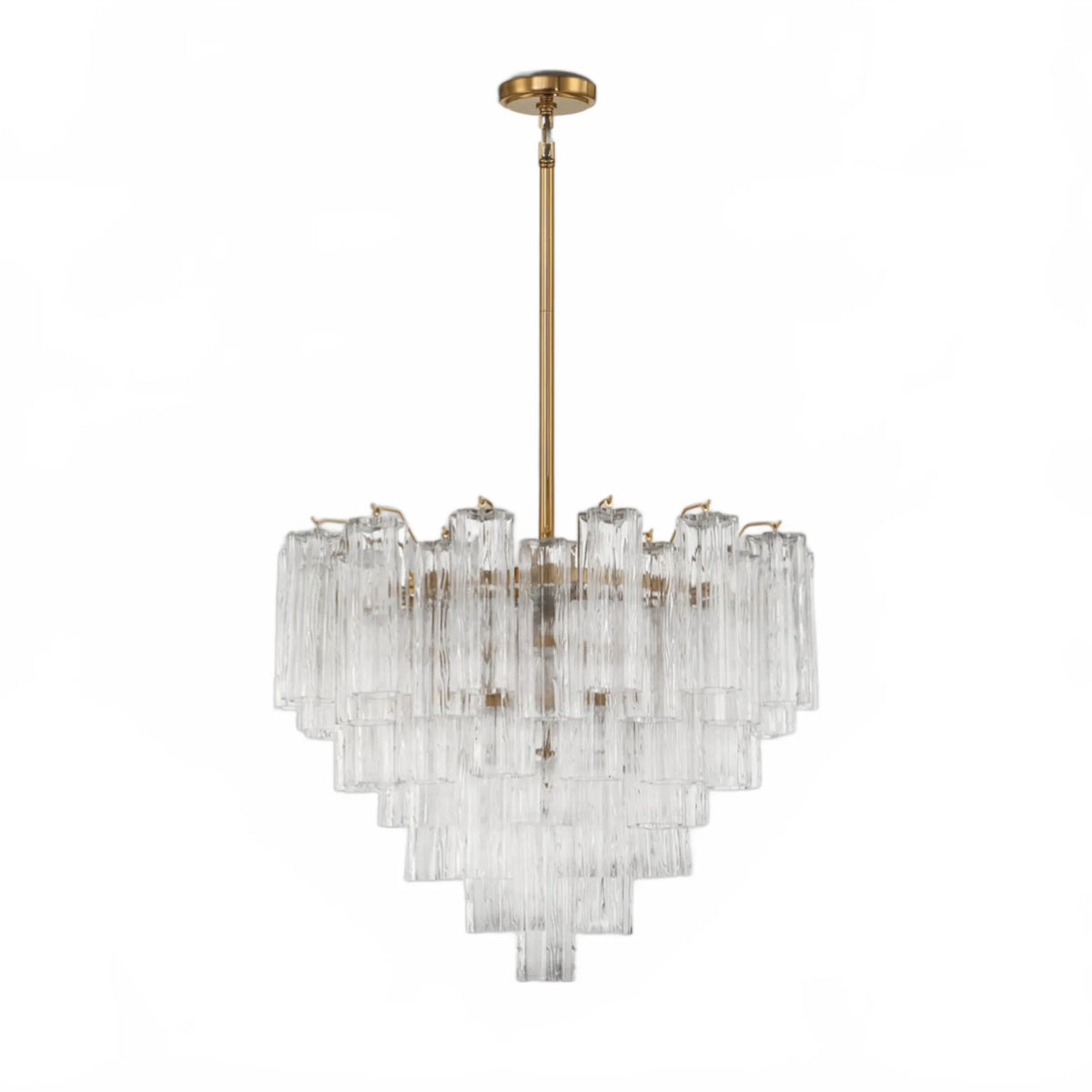 Adois Glass Multi-layer Round Chandelier