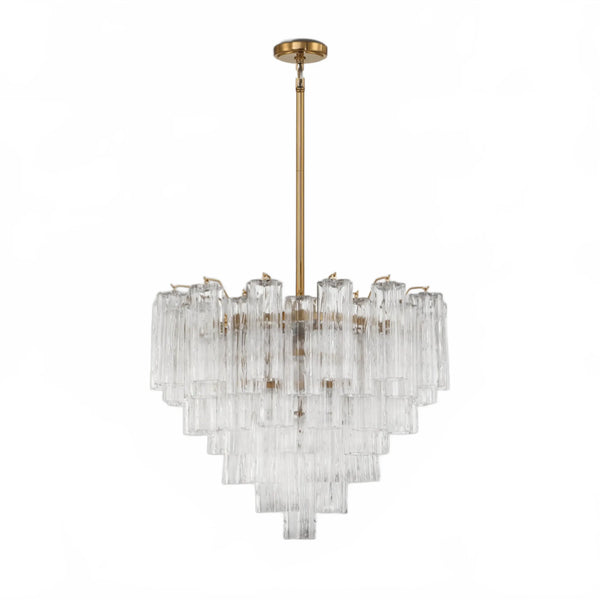 Adois Glass Multi-layer Round Chandelier