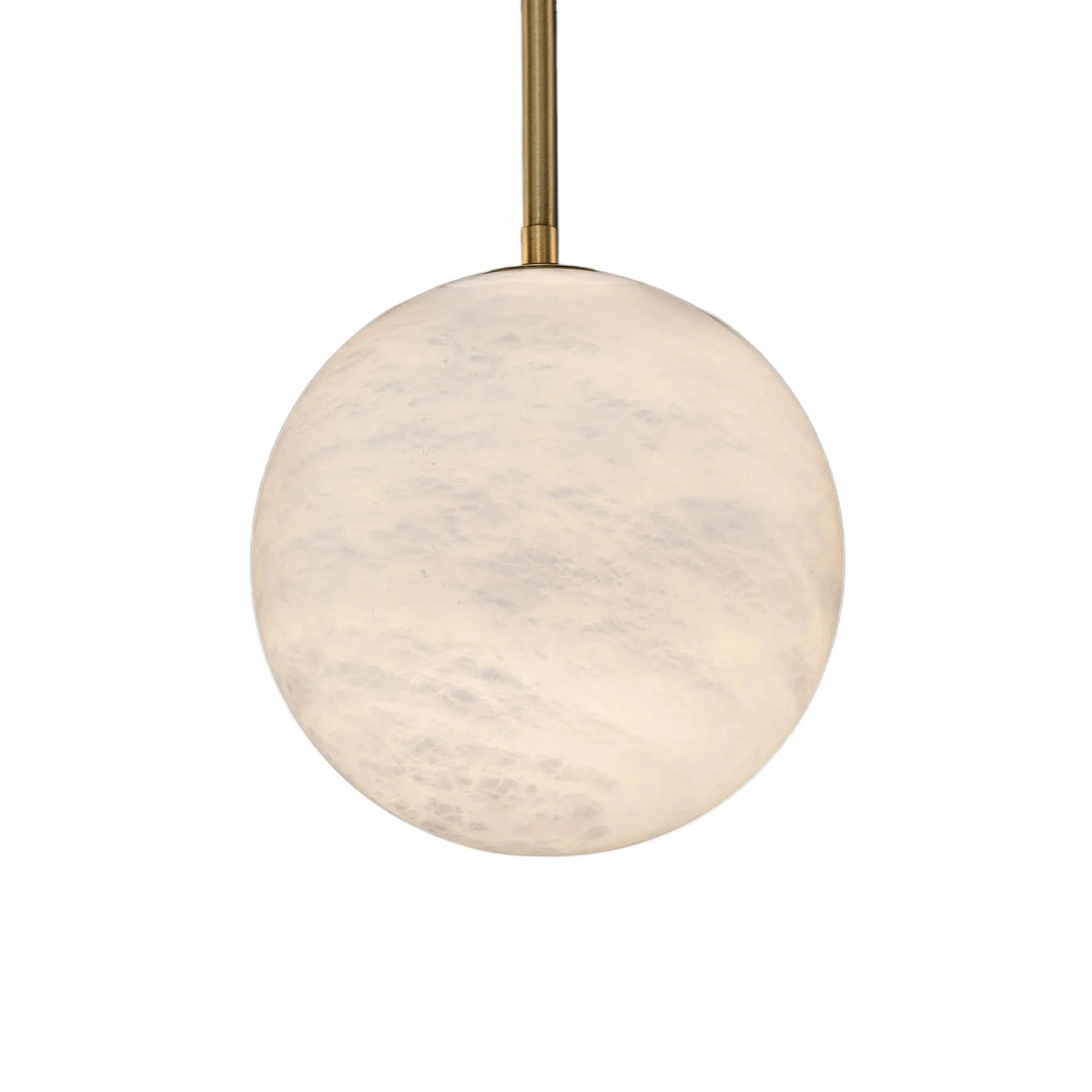 Alien Alabaster Globe Pendant