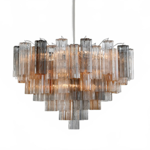 Adois Glass Multi-layer Round Chandelier