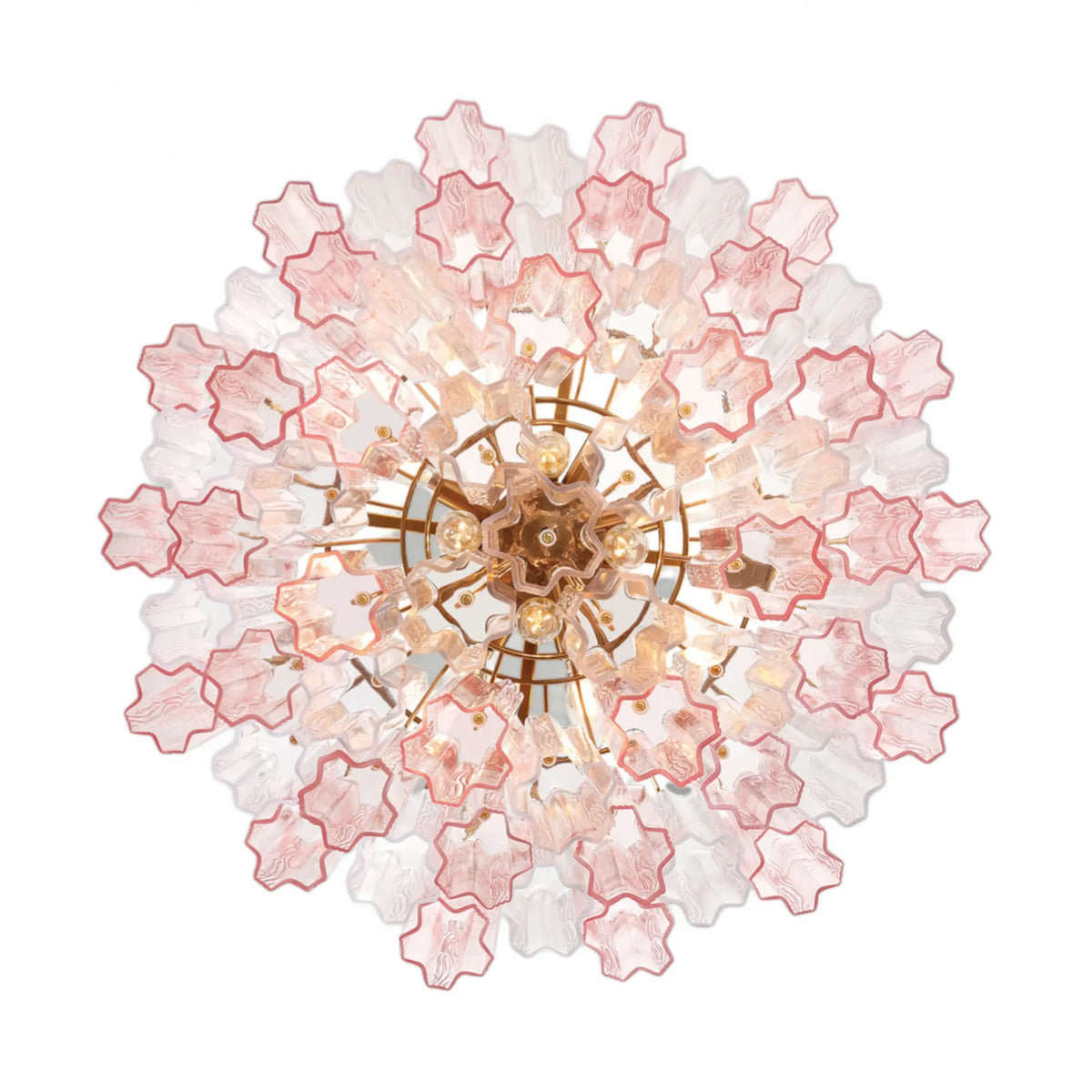 Adois Glass Multi-layer Round Chandelier
