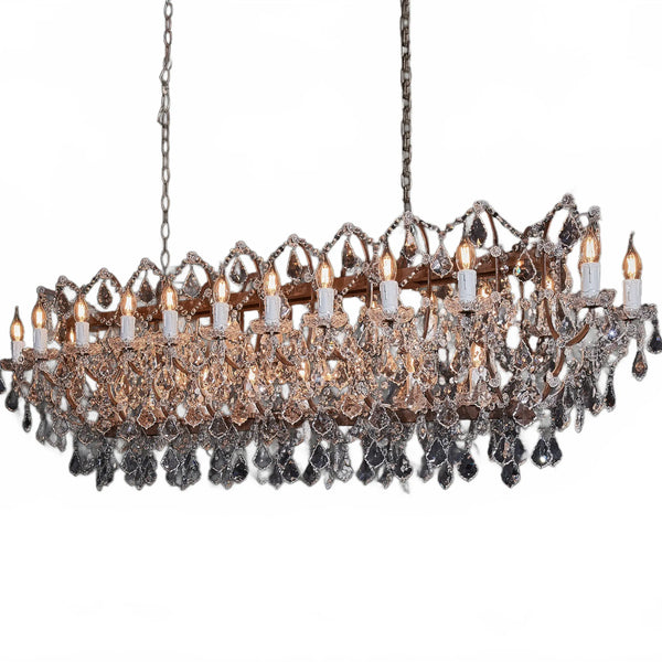Regalia Crystal Linear Chandelier