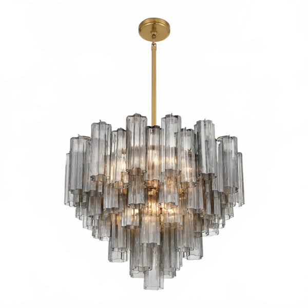 Adois Glass Multi-layer Round Chandelier