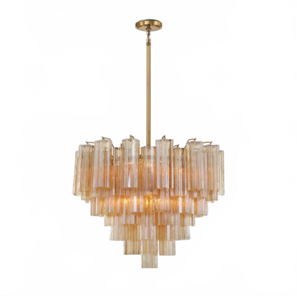 Adois Glass Multi-layer Round Chandelier