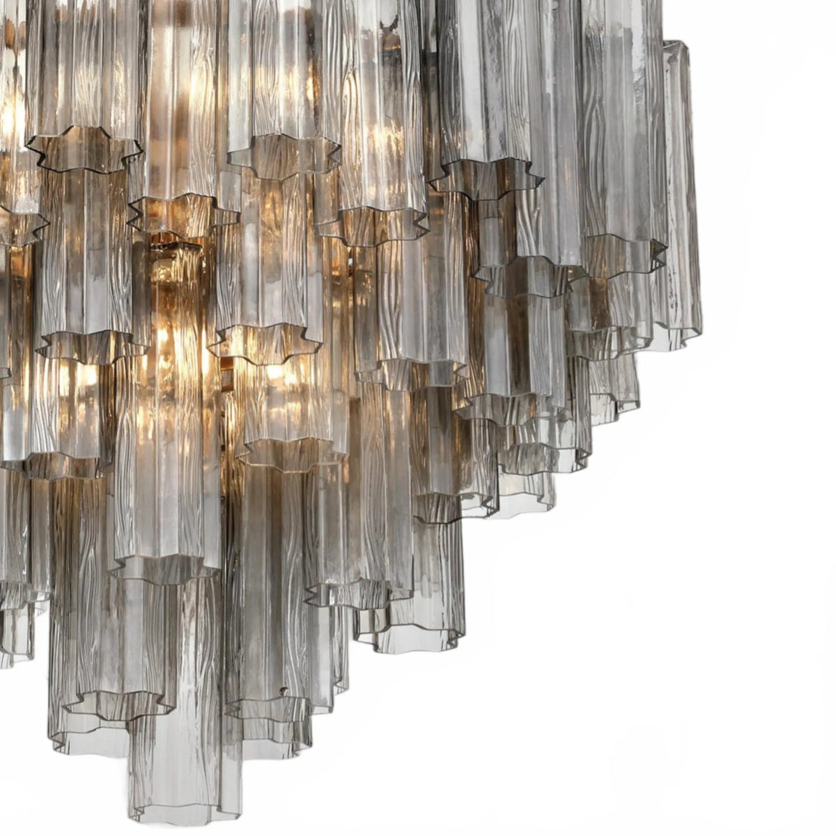 Adois Glass Multi-layer Round Chandelier