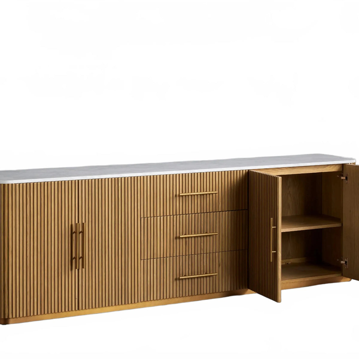 Rolphin Plinth Sideboard with Drawers