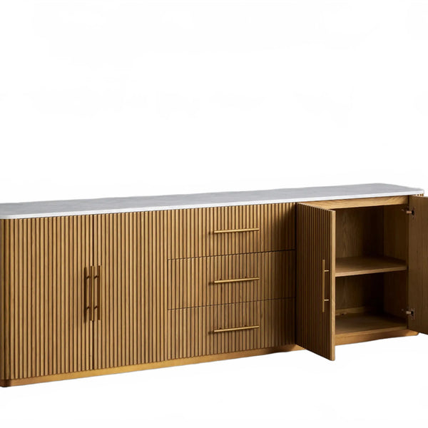 Rolphin Plinth Sideboard with Drawers