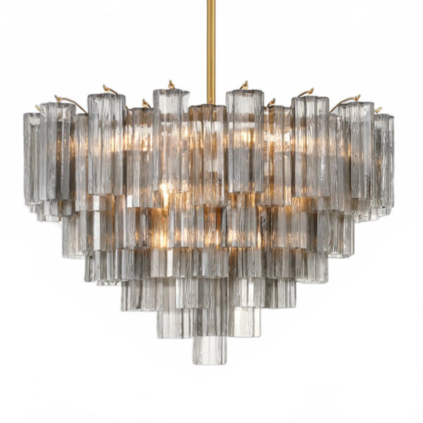 Adois Glass Multi-layer Round Chandelier