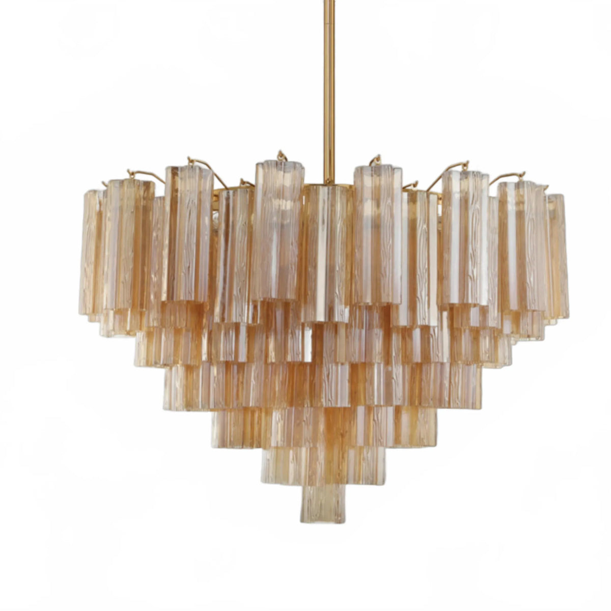 Adois Glass Multi-layer Round Chandelier