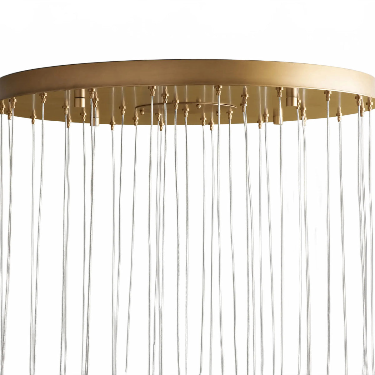 Alien Alabaster Around Chandelier