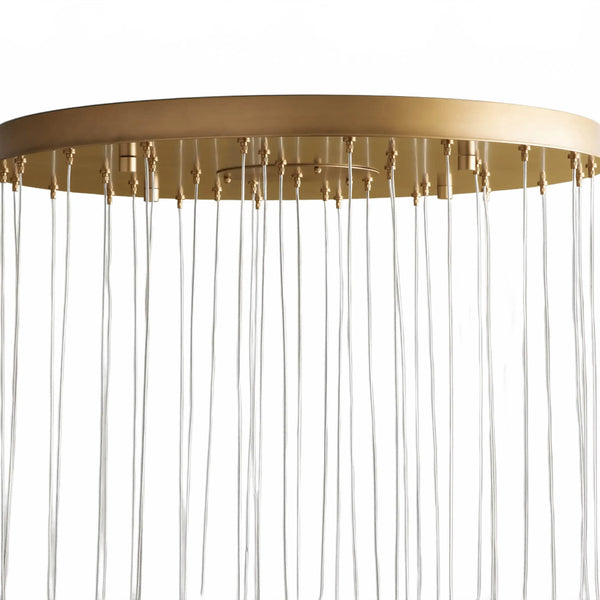 Alien Alabaster Around Chandelier