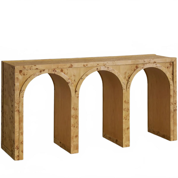Hottiy Burl Console Table