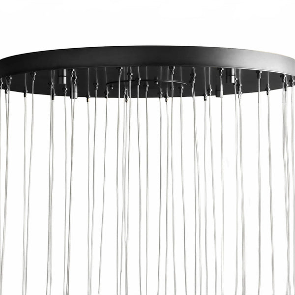 Alien Alabaster Around Chandelier