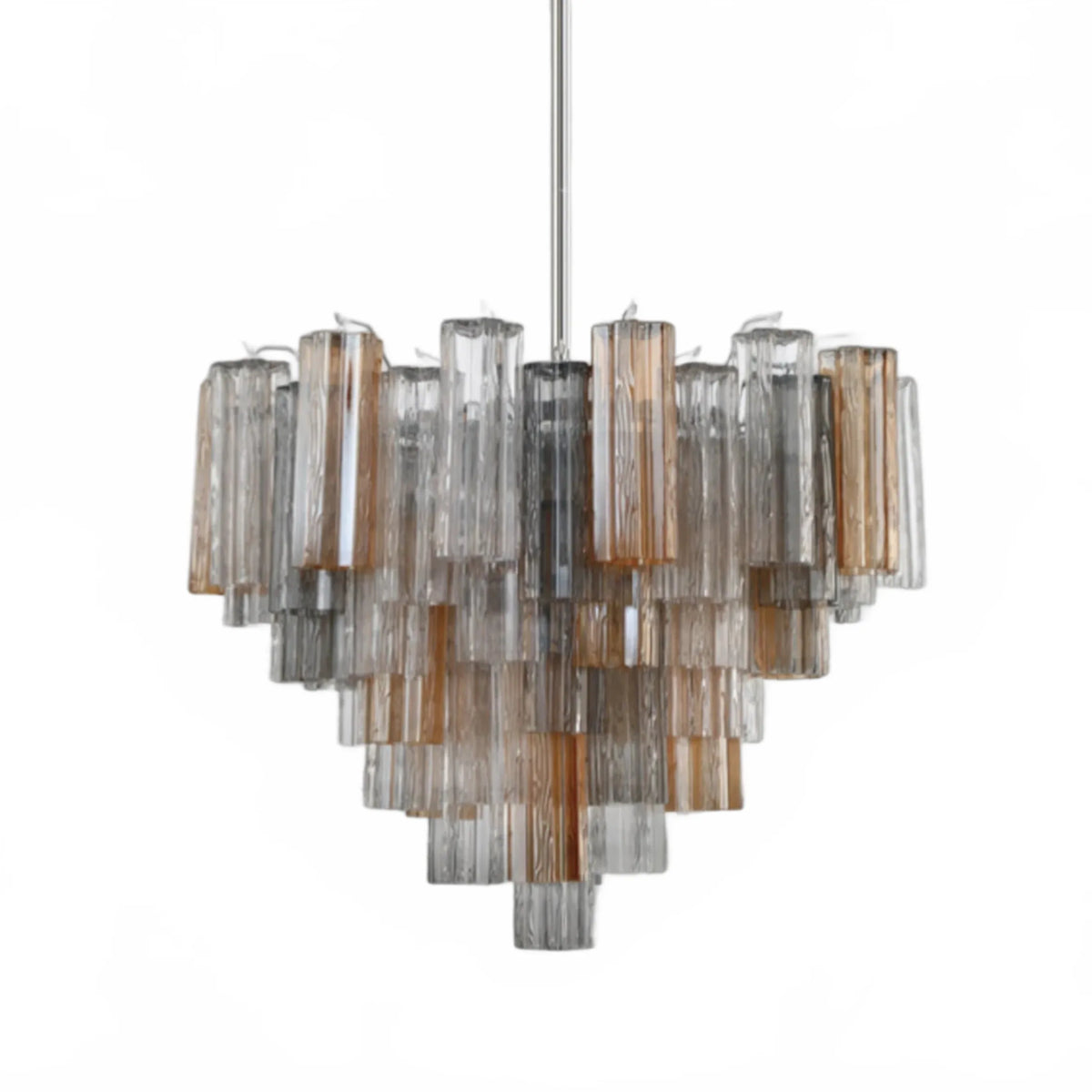 Adois Glass Multi-layer Round Chandelier