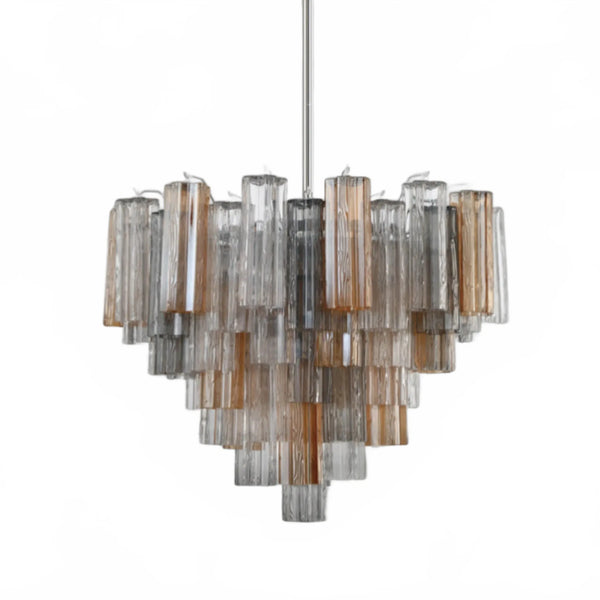 Adois Glass Multi-layer Round Chandelier