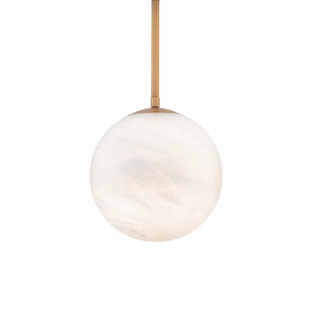 Alien Alabaster Globe Pendant