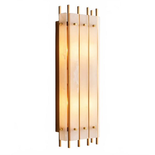 Royce Alabaster Grand Rectangular Sconce