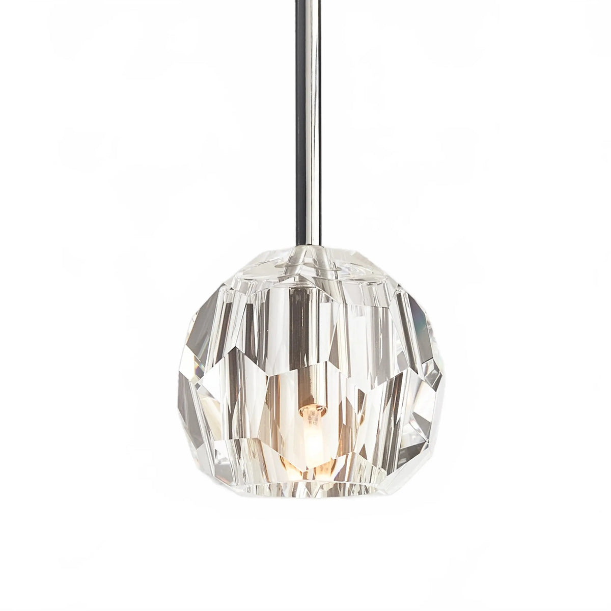 Orbital Cristal Glass Rod Pendant