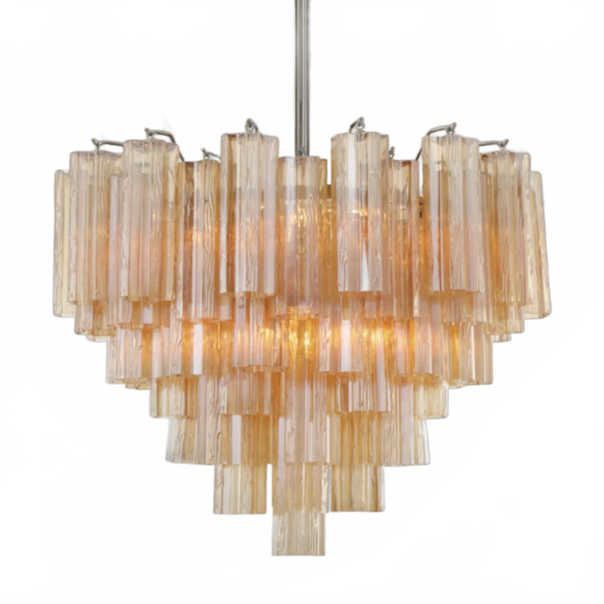 Adois Glass Multi-layer Round Chandelier