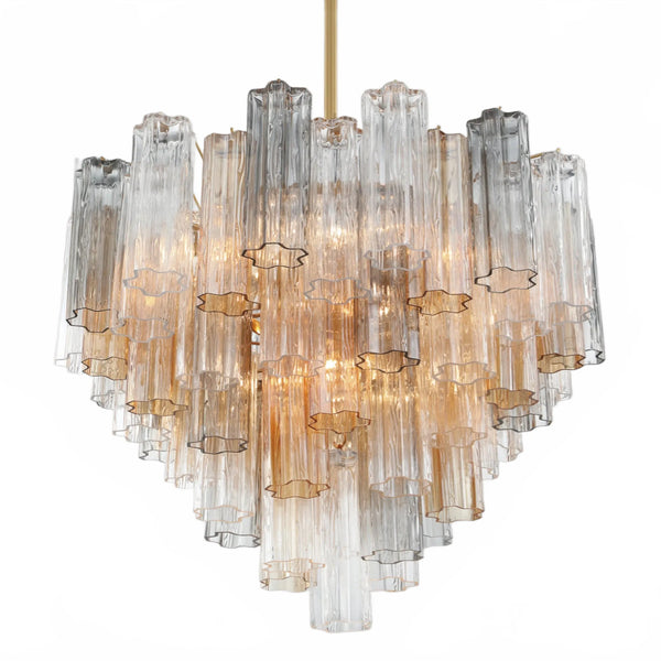 Adois Glass Multi-layer Round Chandelier