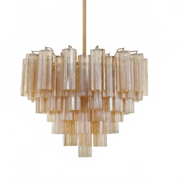Adois Glass Multi-layer Round Chandelier