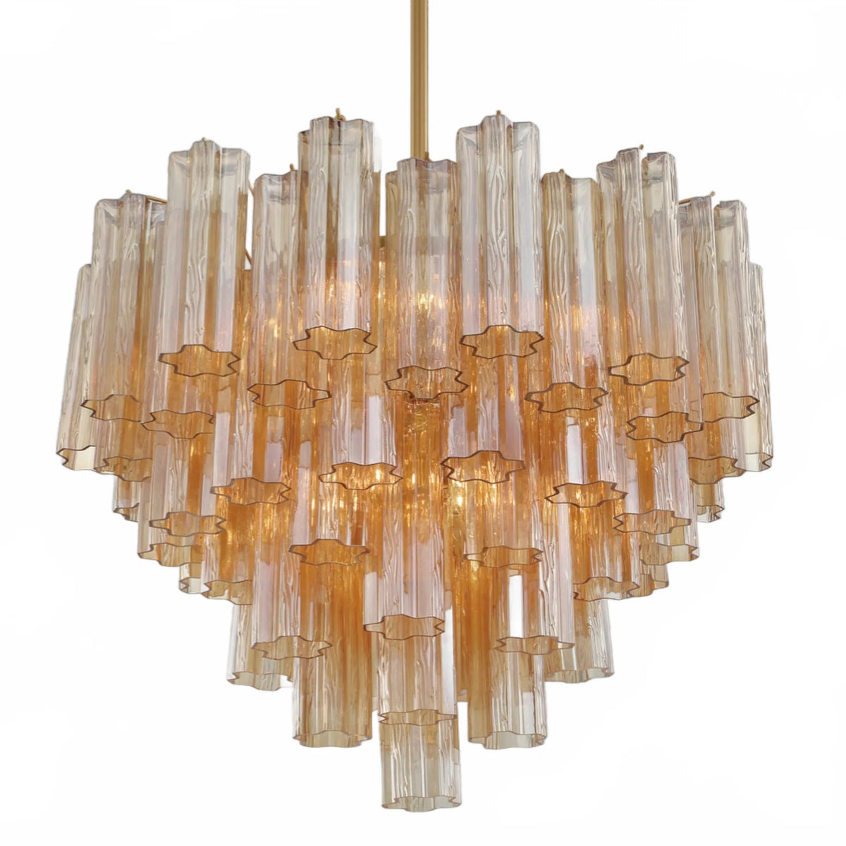 Adois Glass Multi-layer Round Chandelier