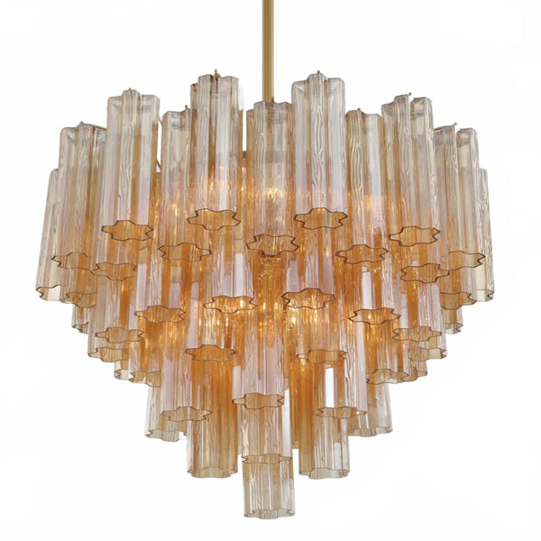 Adois Glass Multi-layer Round Chandelier