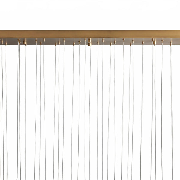 Alien Alabaster Linear Chandelier