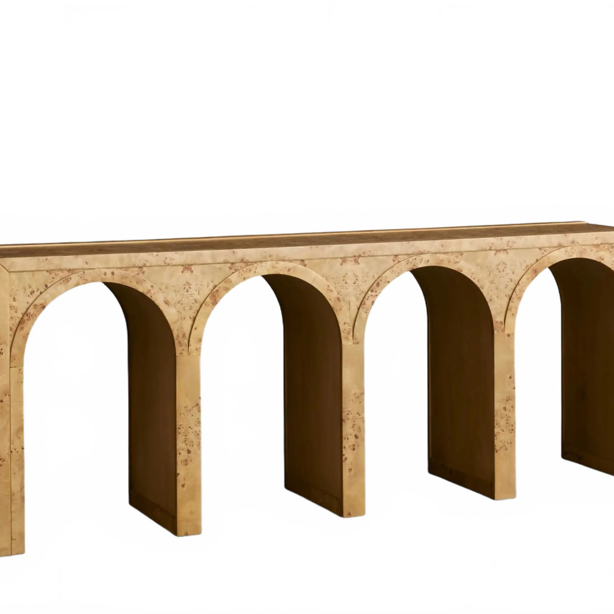 Hottiy Burl Console Table