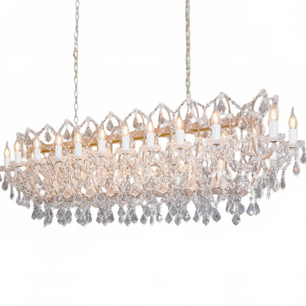 Regalia Crystal Linear Chandelier