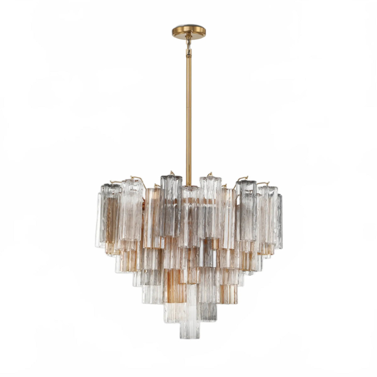 Adois Glass Multi-layer Round Chandelier