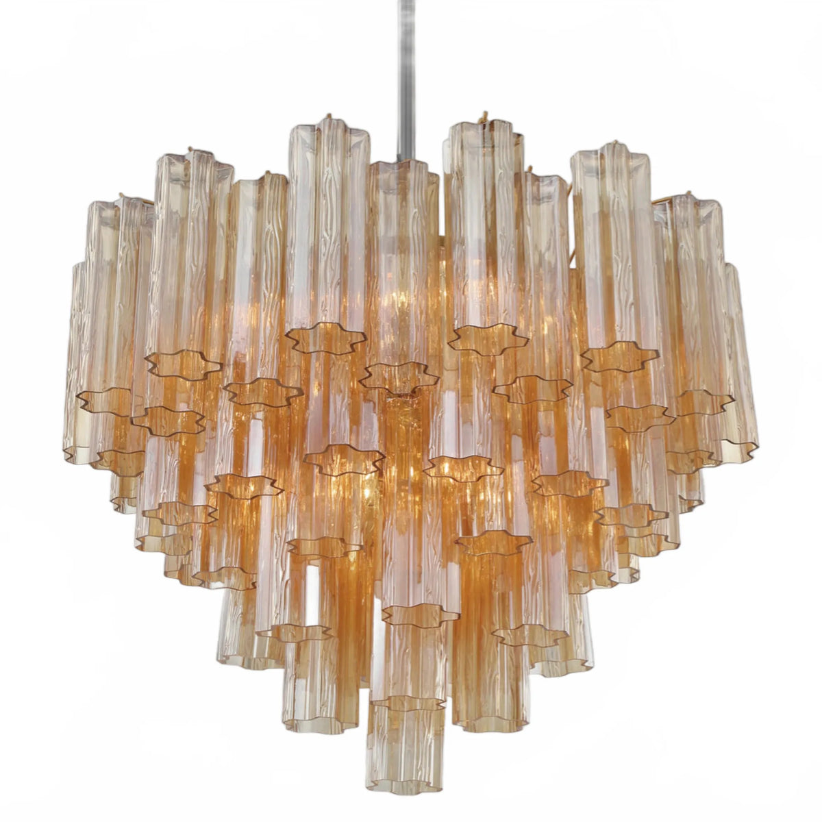 Adois Glass Multi-layer Round Chandelier