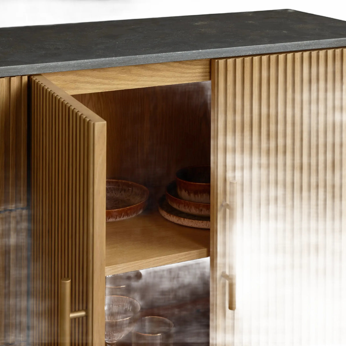 Rolphin Plinth Sideboard with Drawers